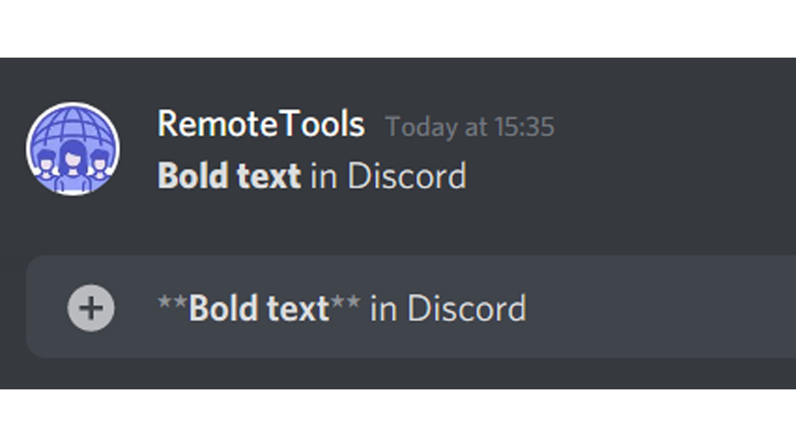 Formatage du texte Discord - 