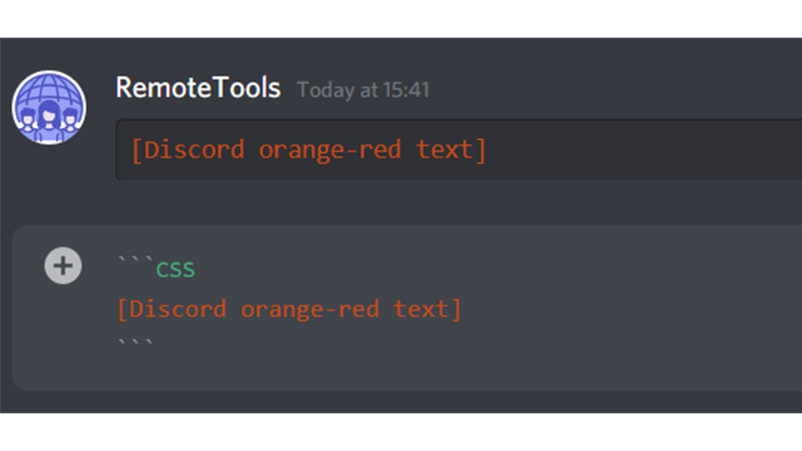 text styles discord