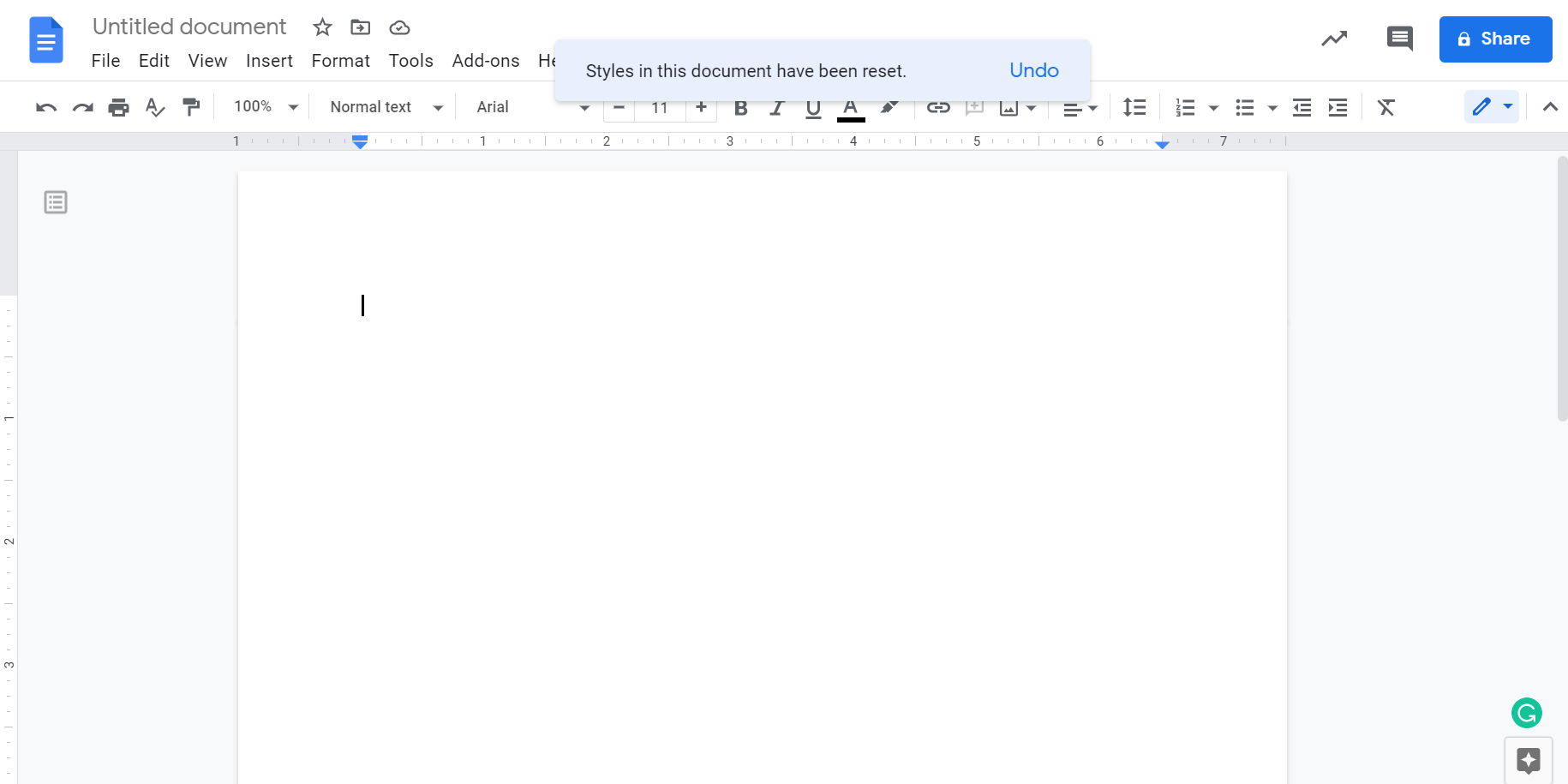 change default font in google docs