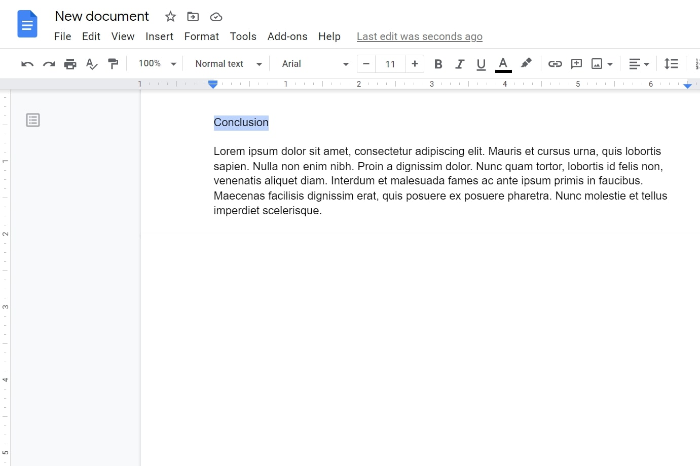 How to Make a Table of Contents in Google Docs