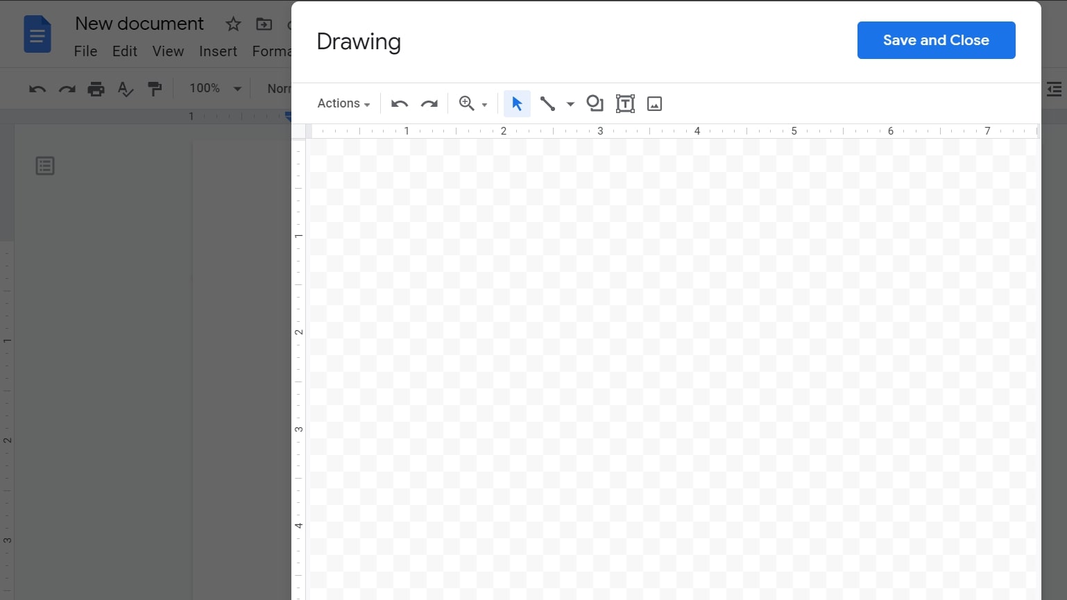 how to make a text box in google docs