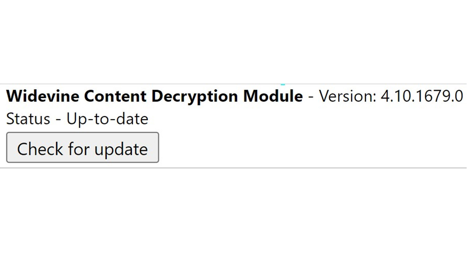 widevine content decryption module 2