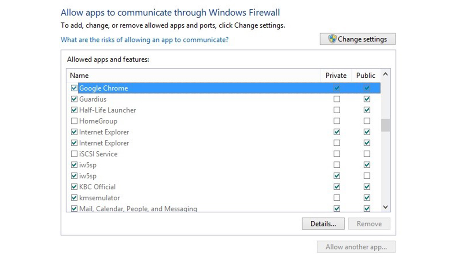 chrome remote desktop firewall