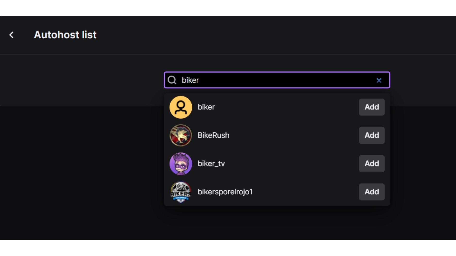 how to auto host on twitch