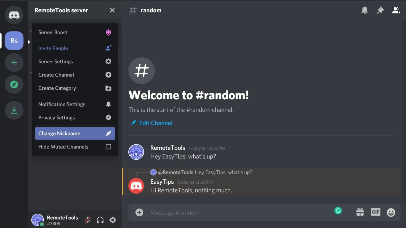 How To Change Your Nickname In Discord - Gambaran