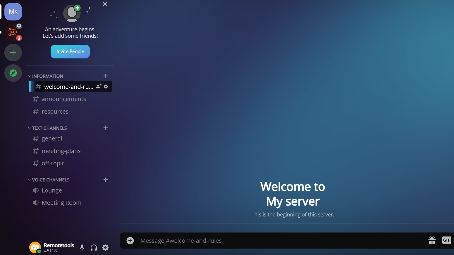 How to change Discord background?