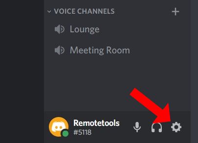 How to change Discord background