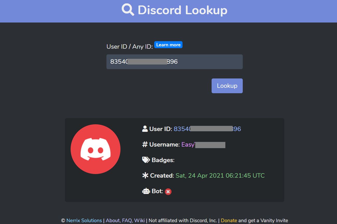 discord id checker