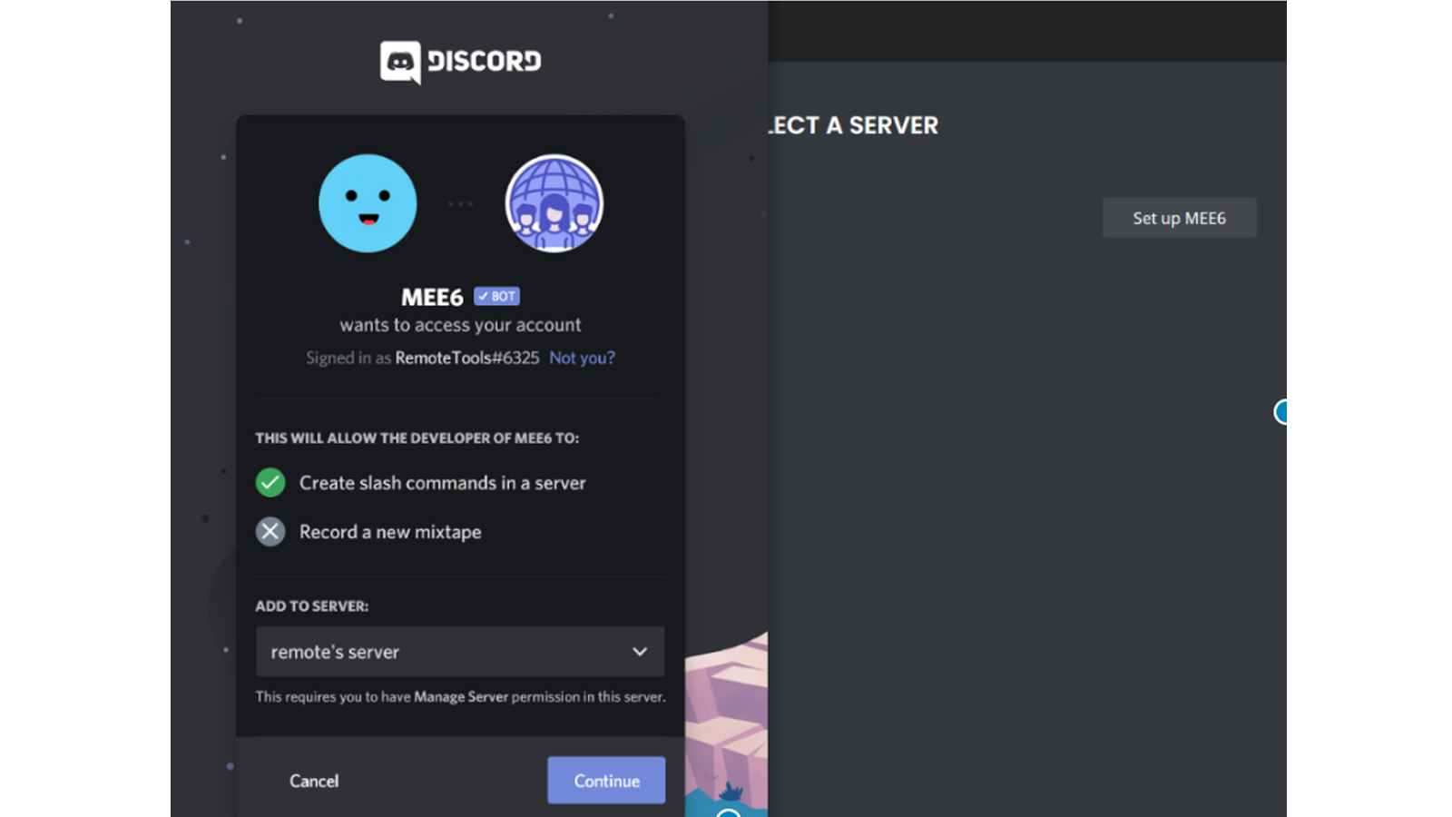 mee6 bot discord commands