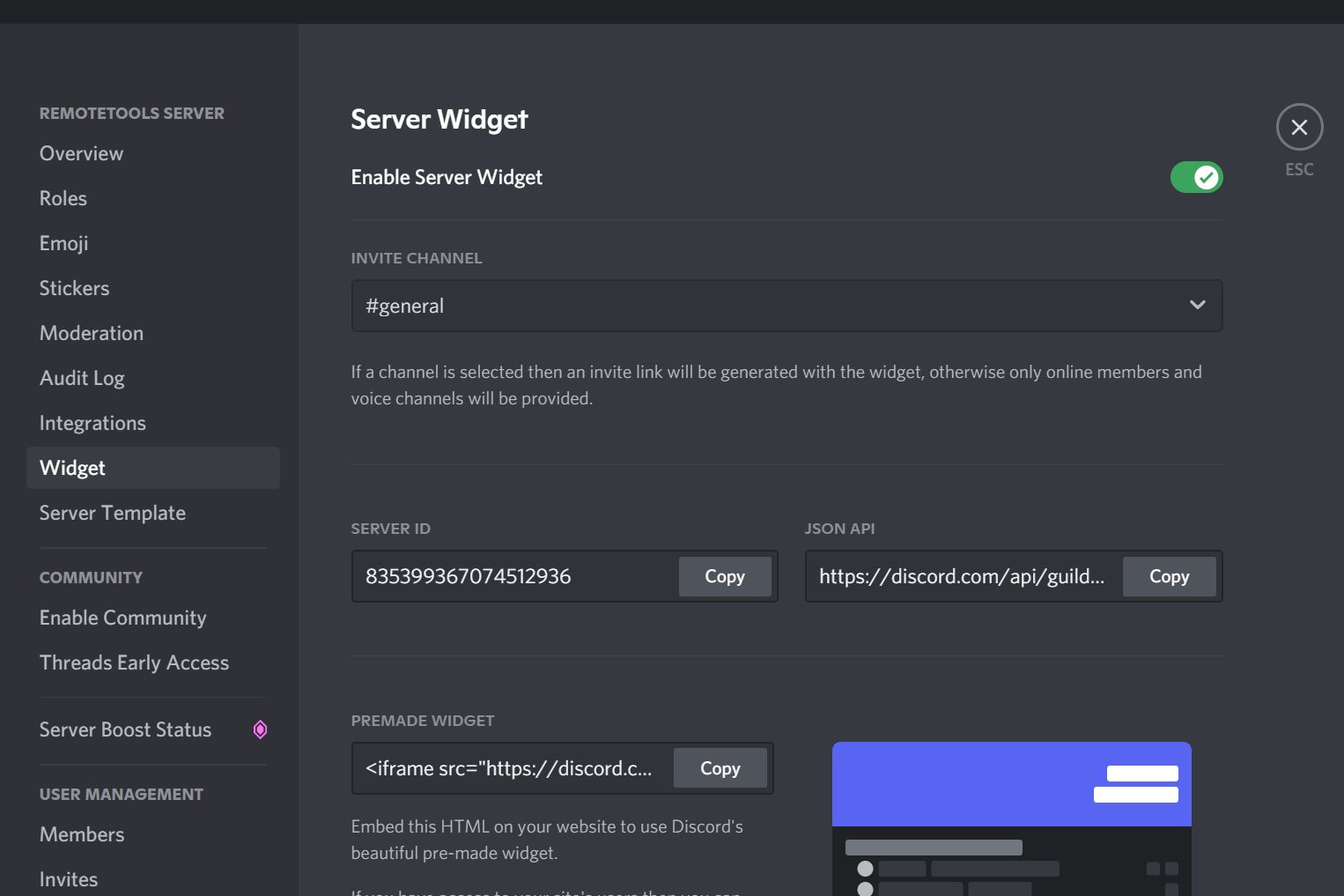 Discord embed generator