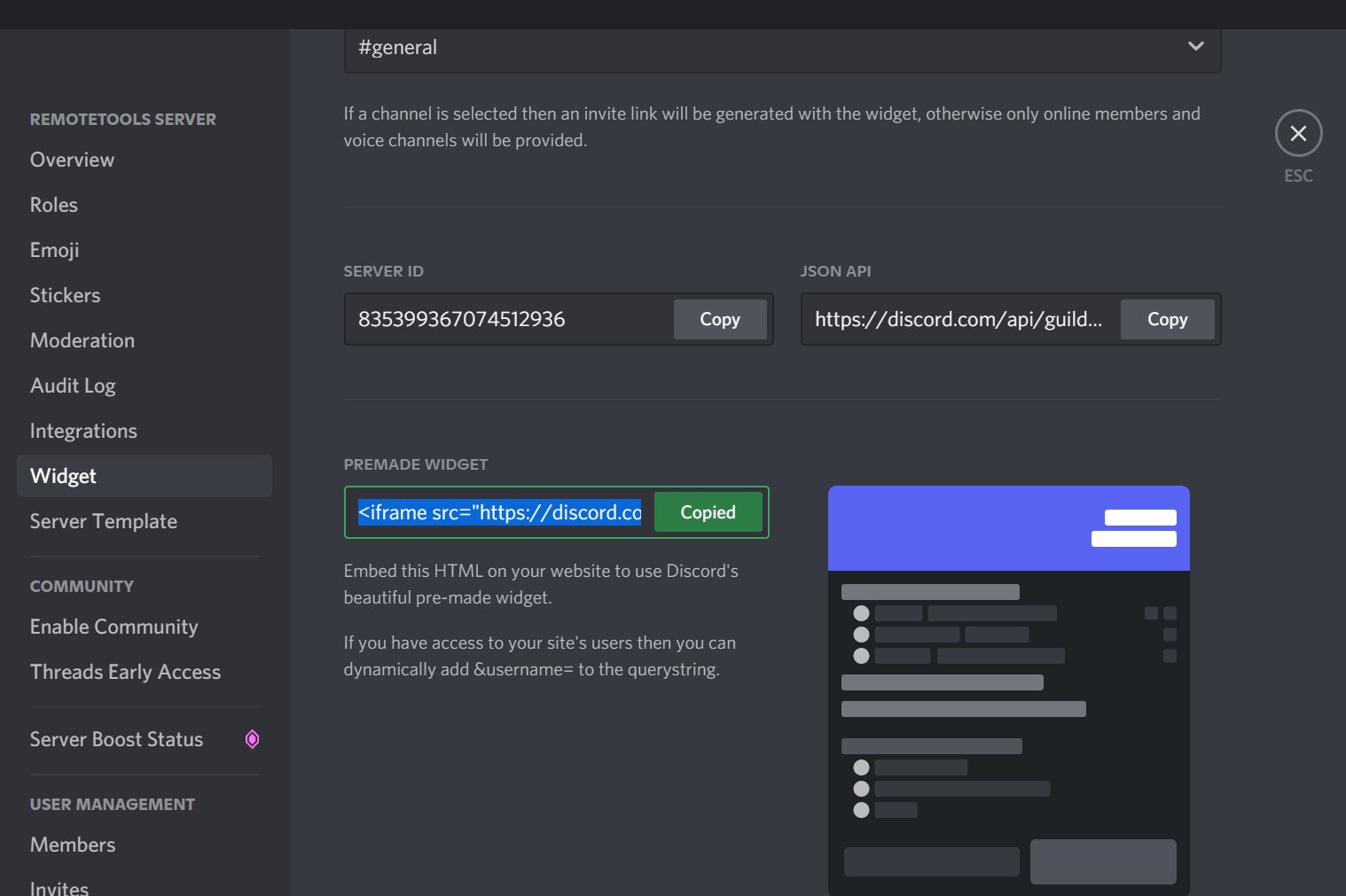 How to Embed Discord Chat Into a Website