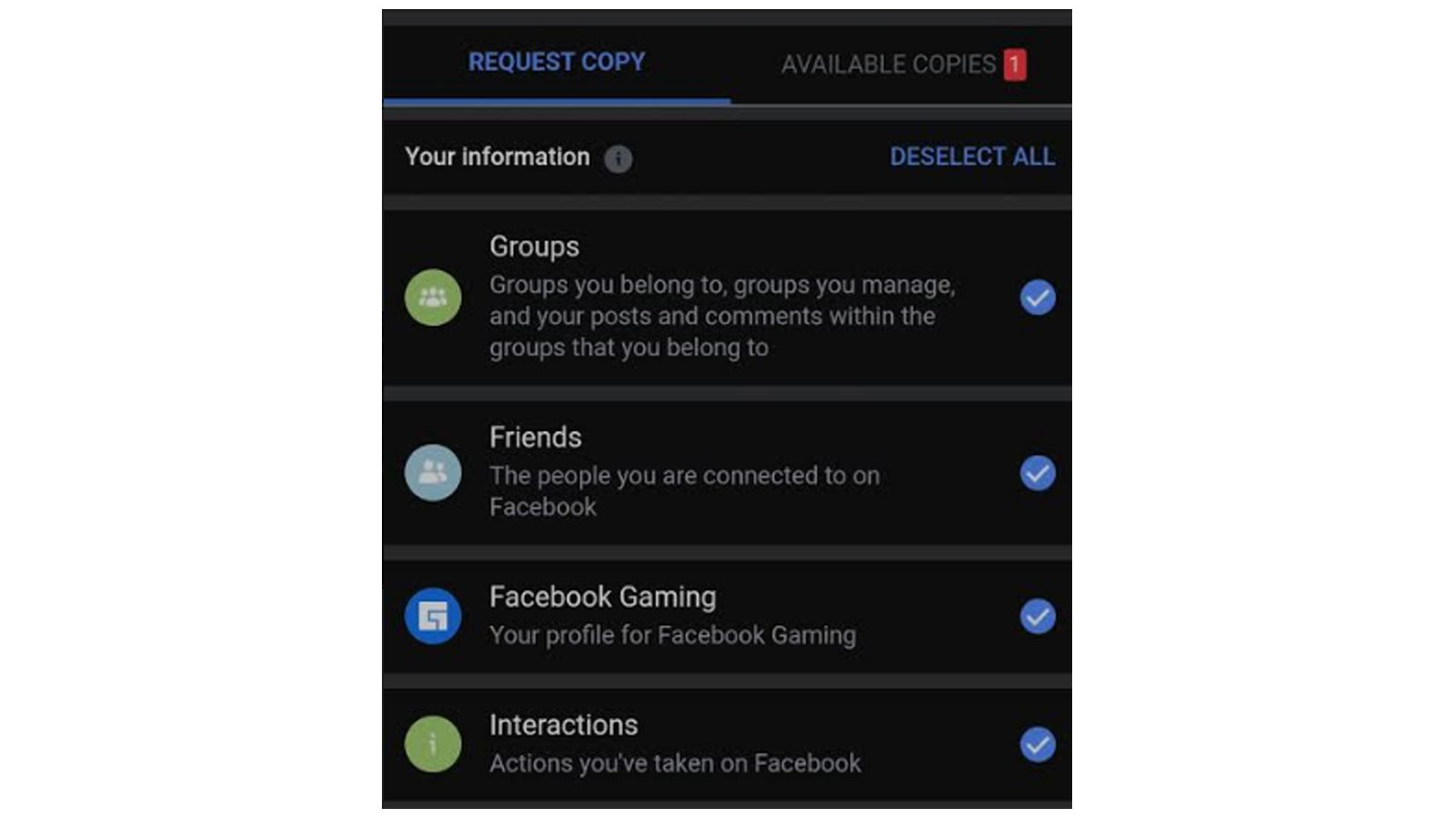 facebook messenger mobile settings