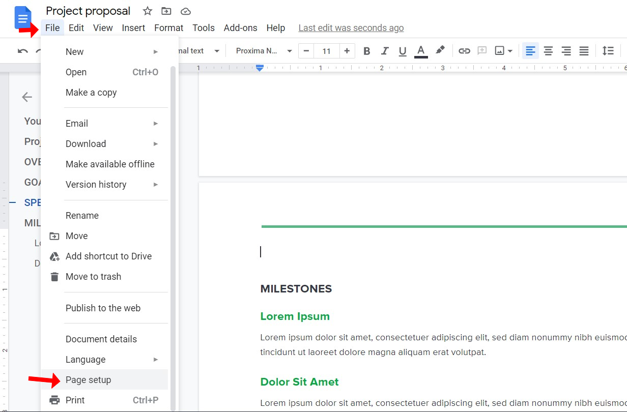 How To Change Orientation To Landscape In Google Sheets