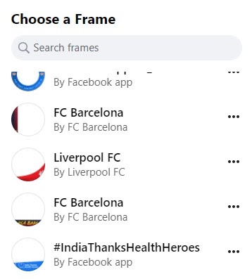 How to make a Facebook frame