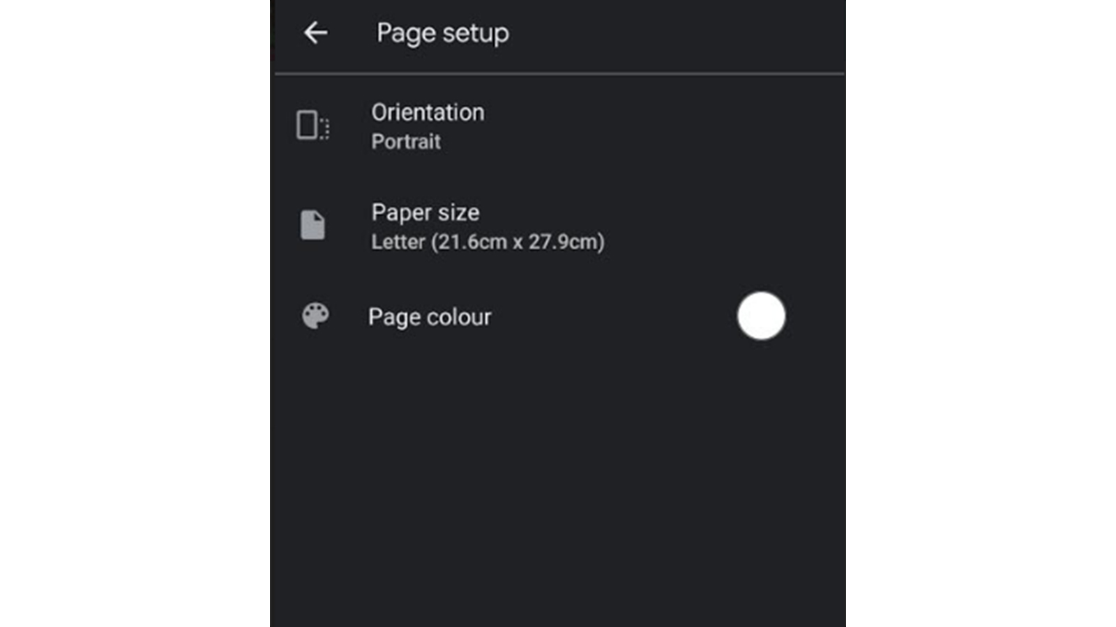 How to edit margins in Google Docs