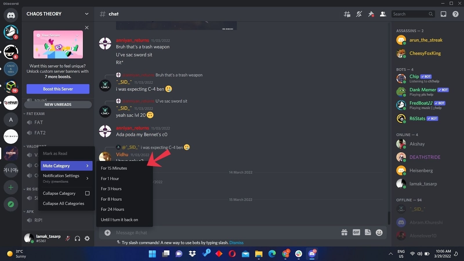 how to mute discord on streamlabs obs