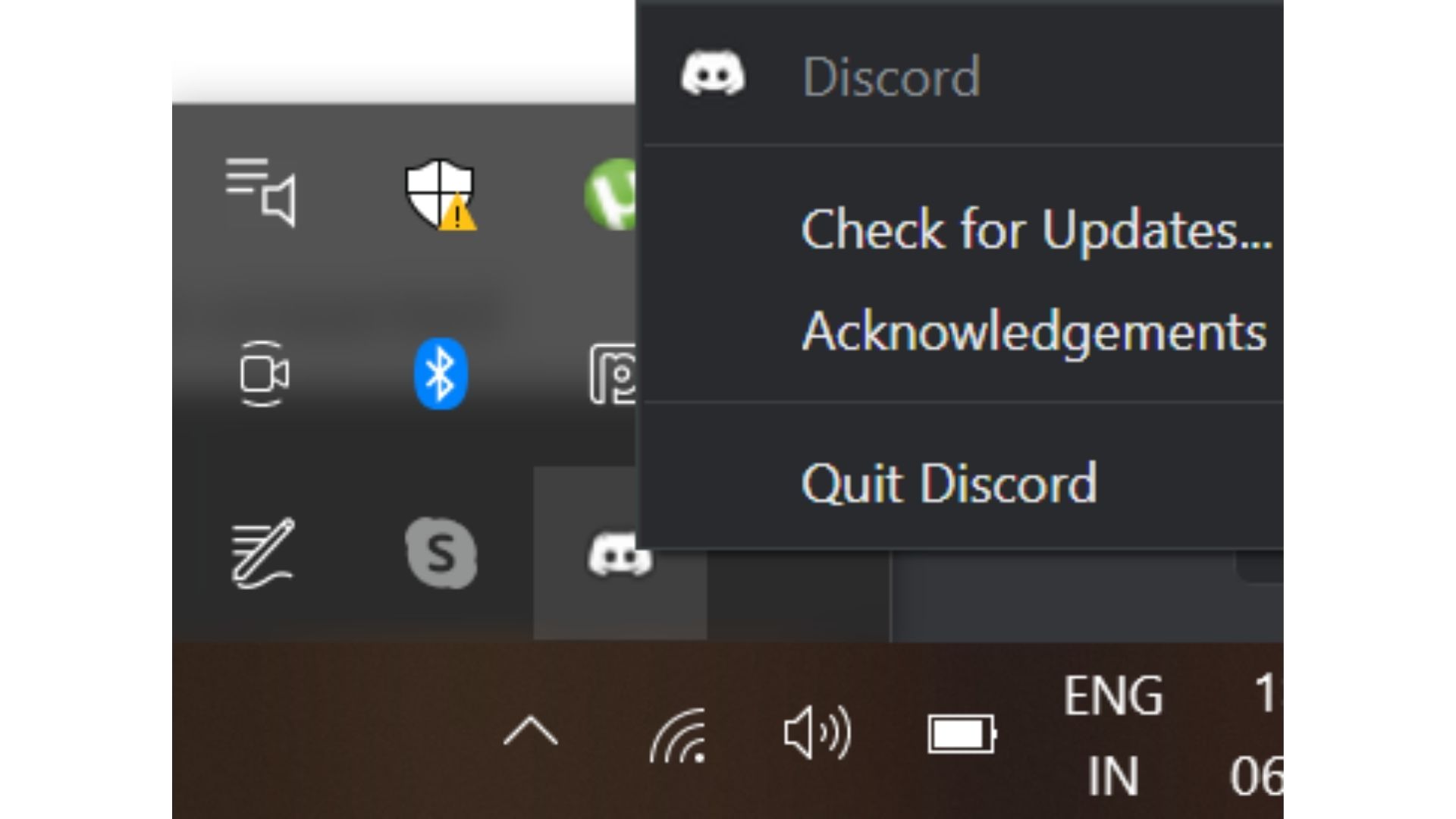 how to restart discord