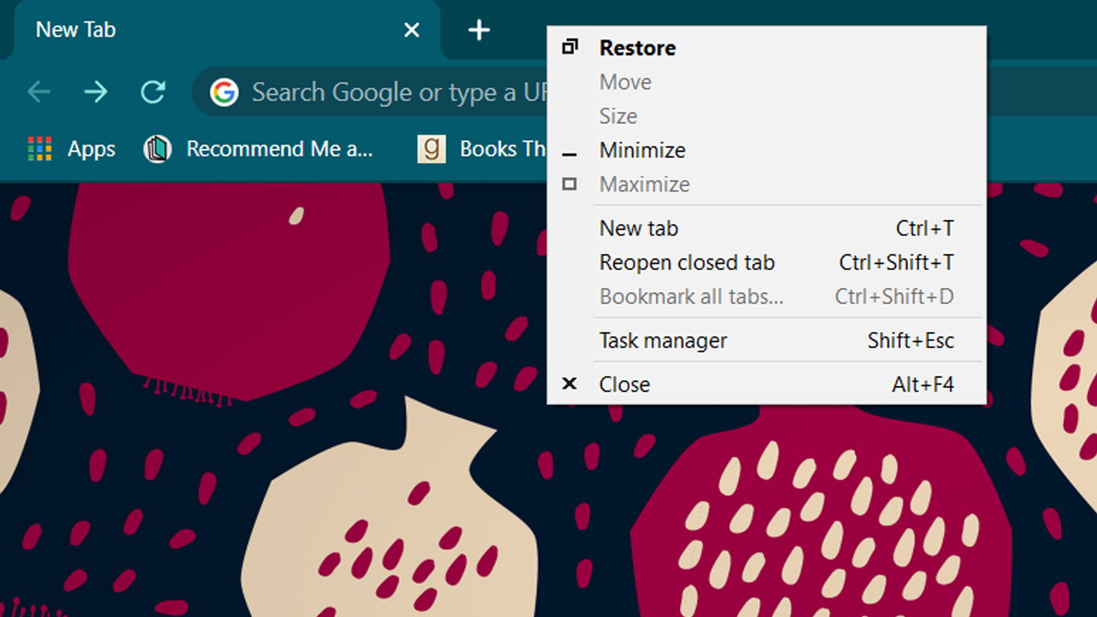 How to restore tabs on Chrome