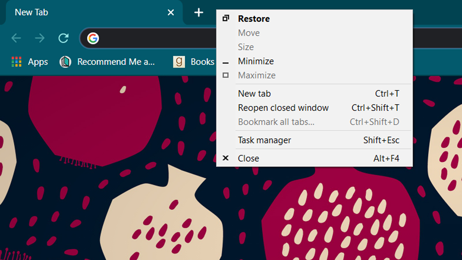 How to restore tabs on Chrome