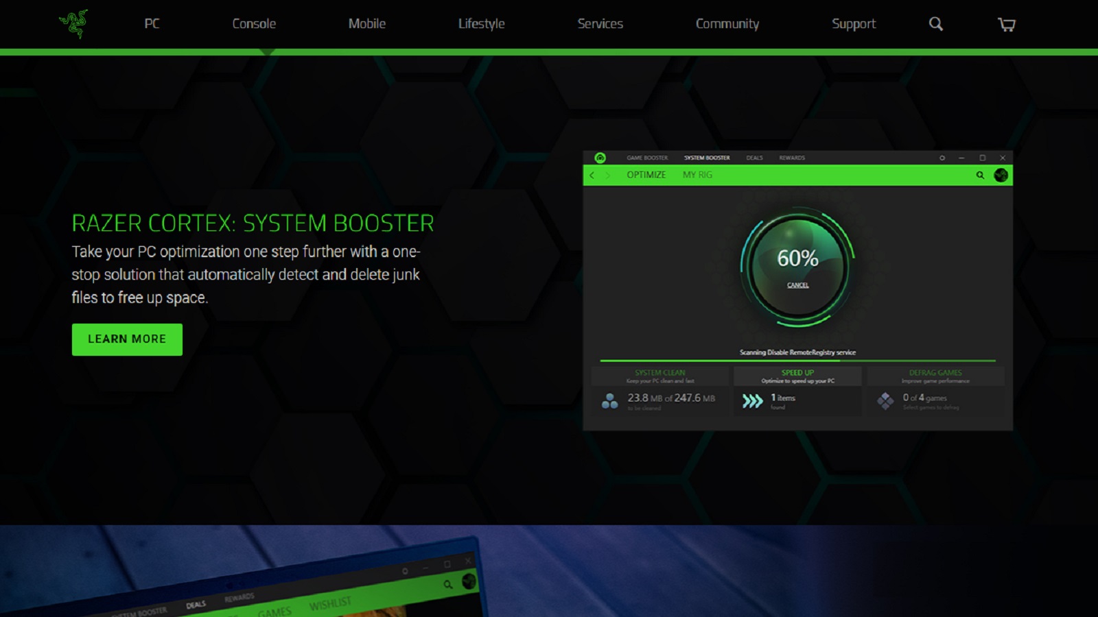 Razer Cortex: Game Booster ?