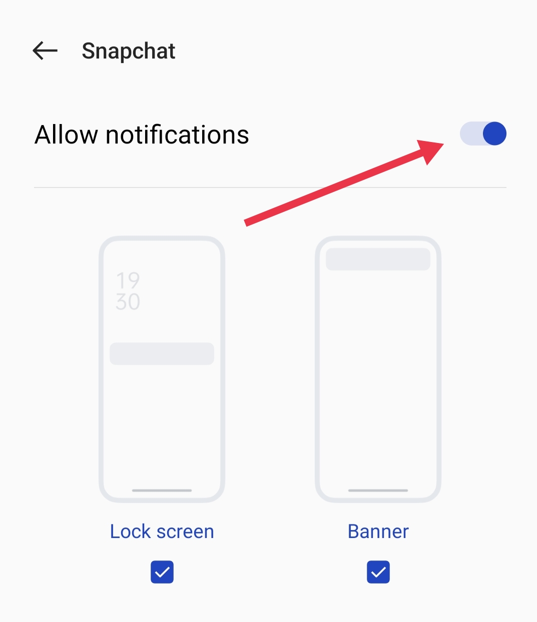 snapchat notifications